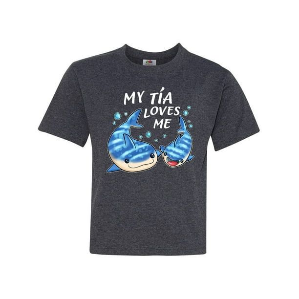 Whale Shark Baby T-Shirt inktastic My Tía Loves Me Whale Shark Baby T-Shirt inktastic My Tía Loves Me